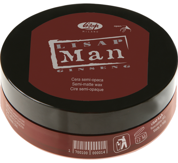 Lisap Man Semi Matte Wax Полуматираща вакса за коса 100ml
